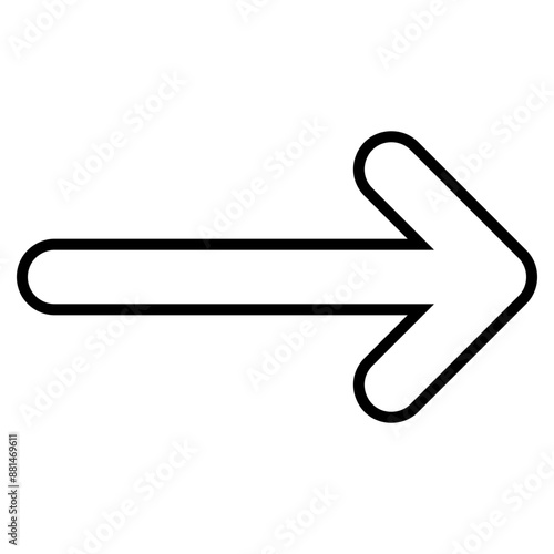 Rounded arrows