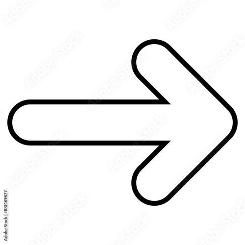 Rounded arrows