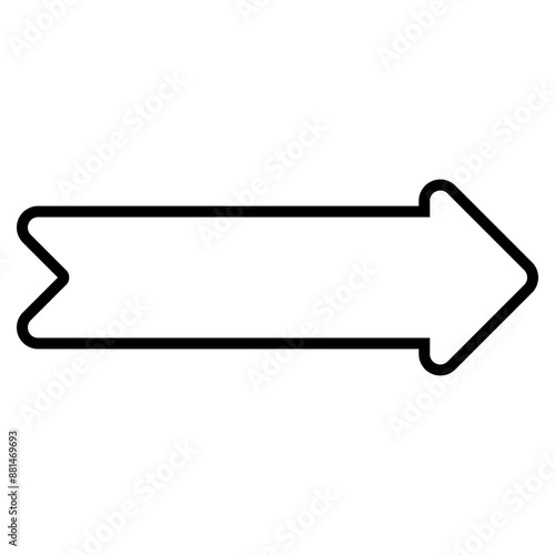 Rounded arrows