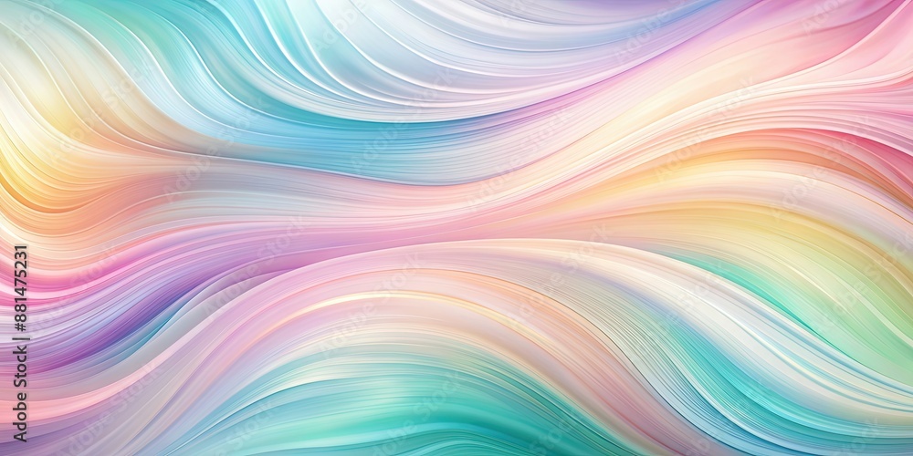 Fototapeta premium pastel liquid abstract background with swirling waves , pastel, liquid, abstract, background, waves,texture, colorful, vibrant, swirls