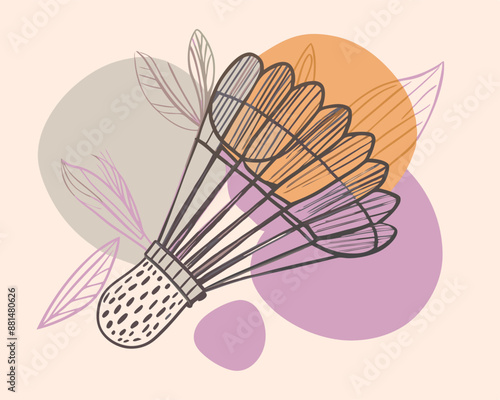 badminton logo design v2