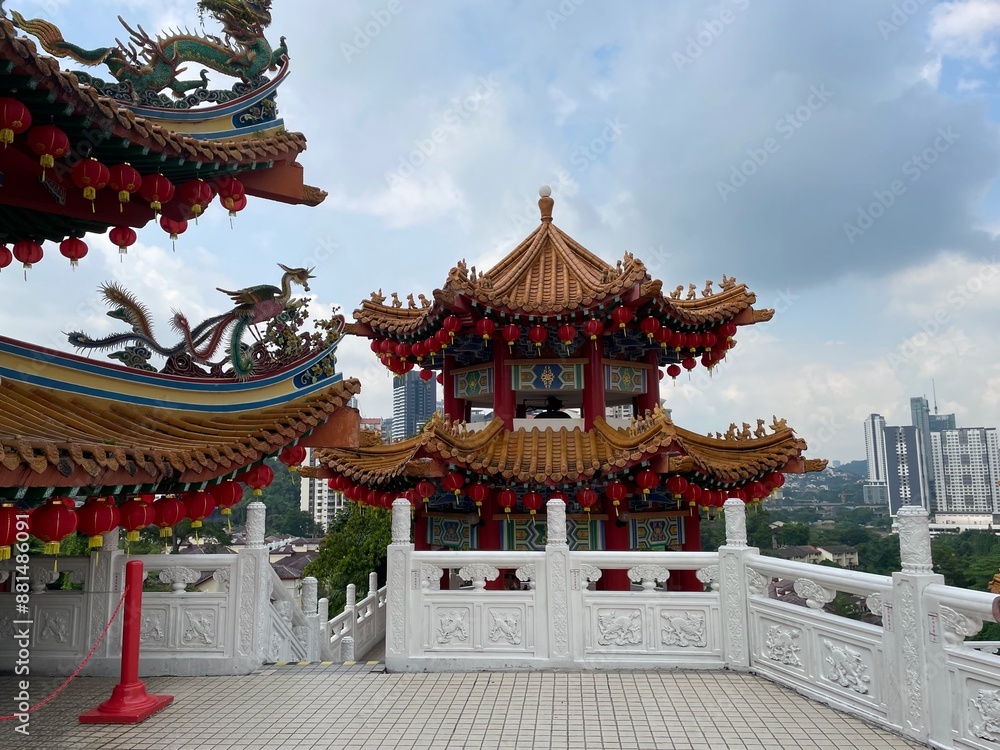 クアラルンプール最大の中国寺天后宮が綺麗です
クアラルンプール最大の中国寺天后宮が綺麗です