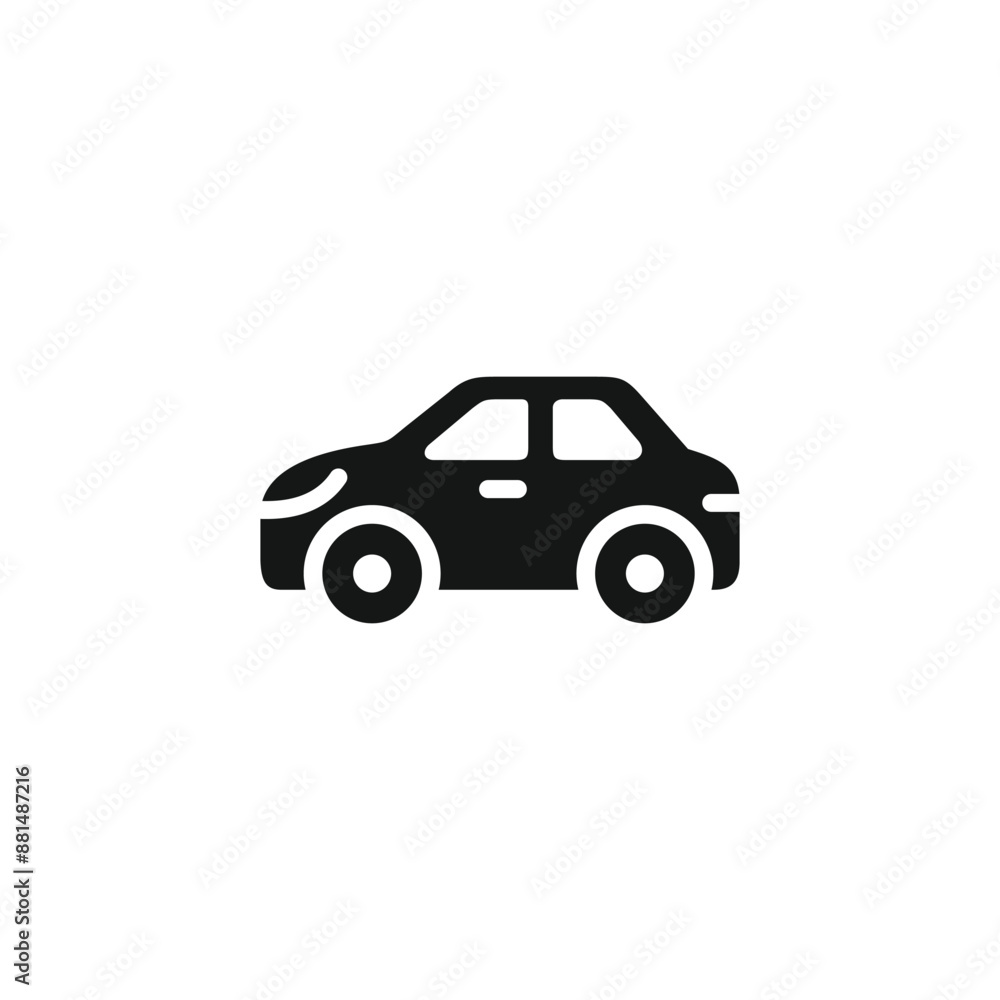 Car icon vector. EPS 10 editable vector Car icon vector. EPS 10 editable vector