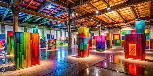 Vibrant art installations at the Venice Biennale , art, installations, Venice, Biennale, vibrant, colorful