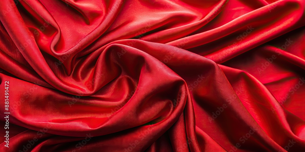 Red cloth with slits showing unique design, fabric, texture, material, pattern, fashion, style, luxury, background Red cloth with slits showing unique design, fabric, texture, material, pattern, fashion, style, luxury, background