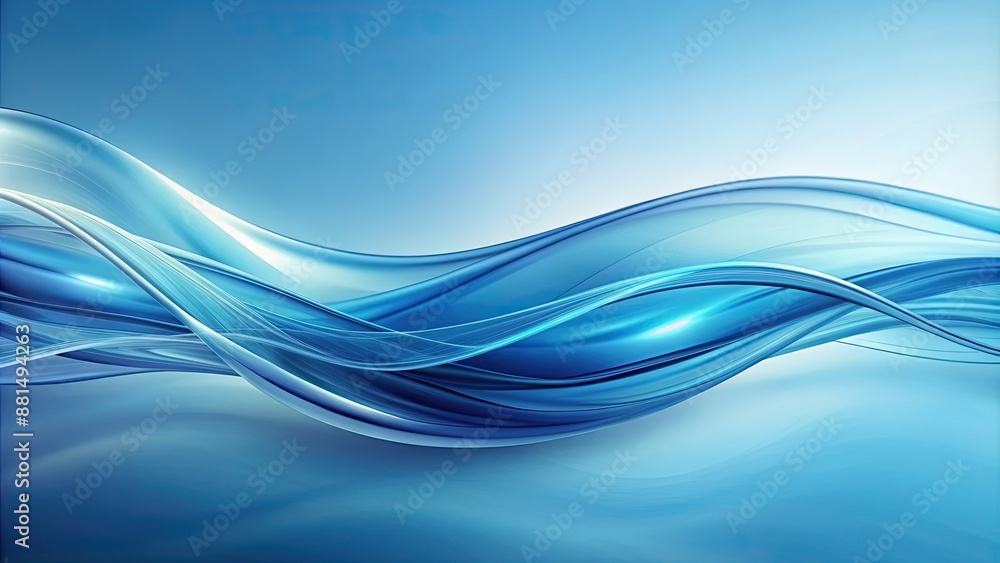 Soft and fluid blue abstract art depicting gentle waves and flowing lines, serene, tranquil, calm, abstract, art, blue, gentle Soft and fluid blue abstract art depicting gentle waves and flowing lines, serene, tranquil, calm, abstract, art, blue, gentle