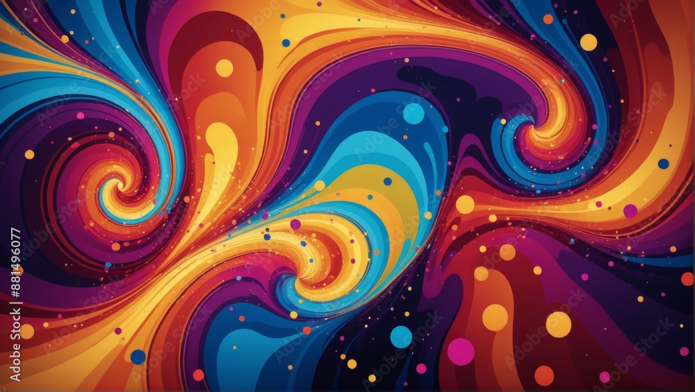 Abstract wallpaper background painting art swirly Abstract wallpaper background painting art swirly