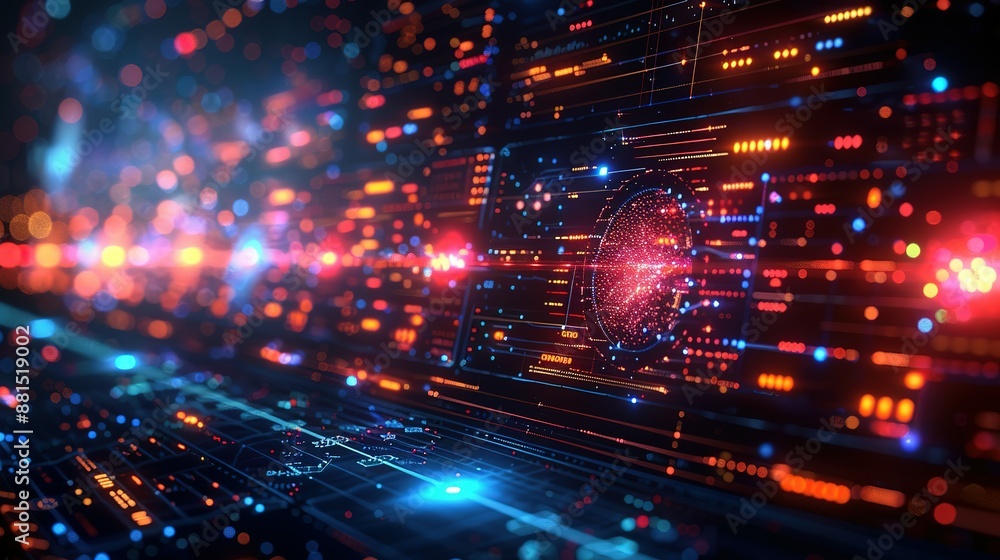 Fototapeta premium Visualizing Online Retail Performance: Dynamic Data Insights