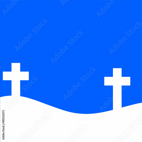 Merry Orthodox Christmas  Background and Copy Space Area. Suitable for placement in content with that theme