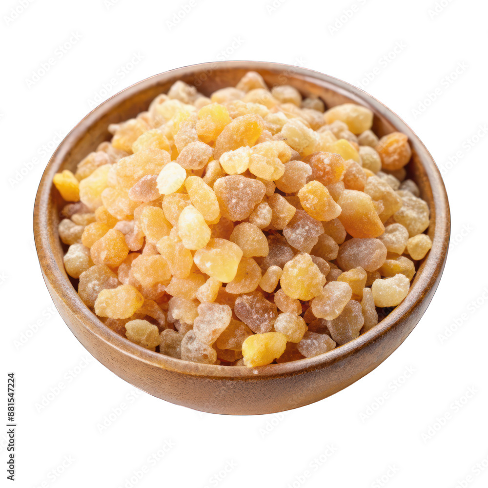 Golden frankincense resins isolated on transparent background Golden frankincense resins isolated on transparent background