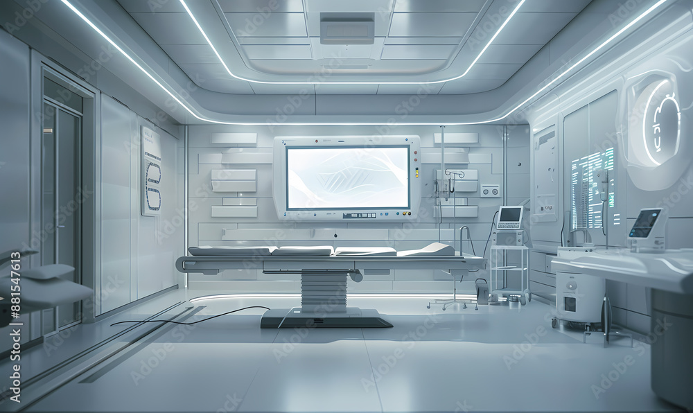 interior of a modern hospital interior of a modern hospital