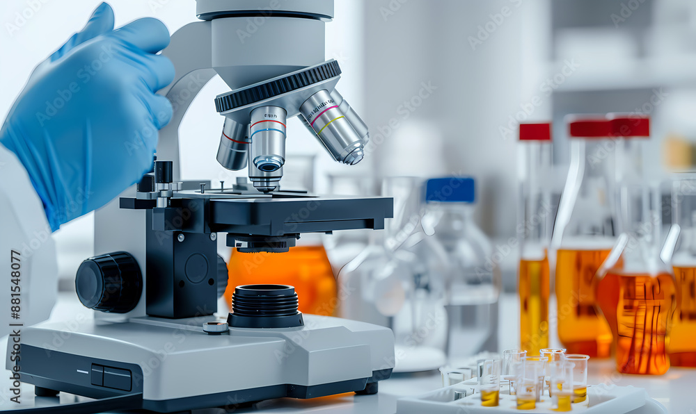 scientist working in laboratory scientist working in laboratory