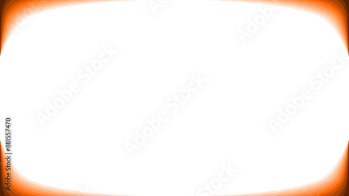 Background white with orange border. Vector can be used for banners, posters, power points, templates, slides, etc.