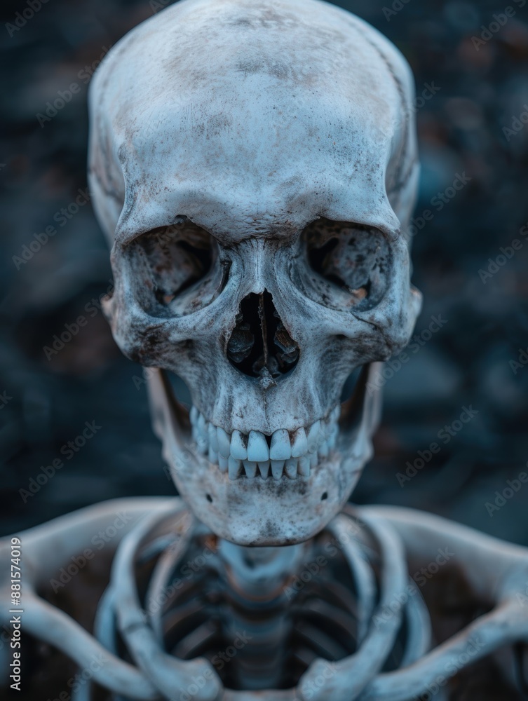 Haunting skeletal remains