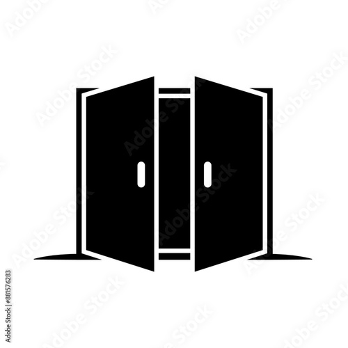 Door icon template