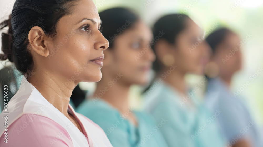 Health education programs on breast self-examination techniques, empowering Indian women with knowledge for early cancer detection. Breast cancer awareness month. Health education programs on breast self-examination techniques, empowering Indian women with knowledge for early cancer detection. Breast cancer awareness month.