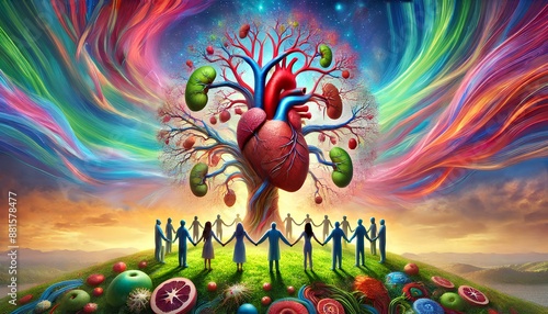 Saving Lives: Organ Donation Week. Organ, Donation, Week, Awareness, Life, Saving, Transplant, Health, Support, Donor