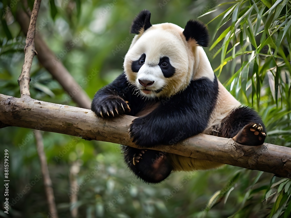 Obraz premium giant panda bear