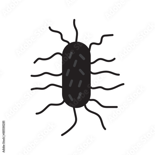 salmonella glyph icon
