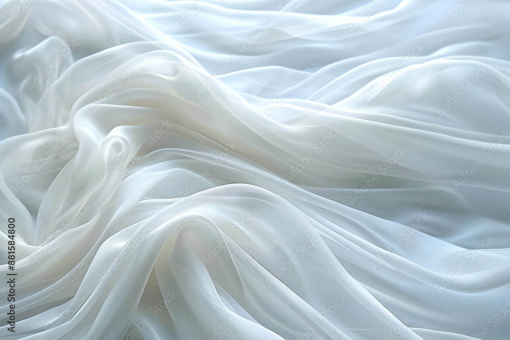 White Sheer Fabric Texture Background White Sheer Fabric Texture Background