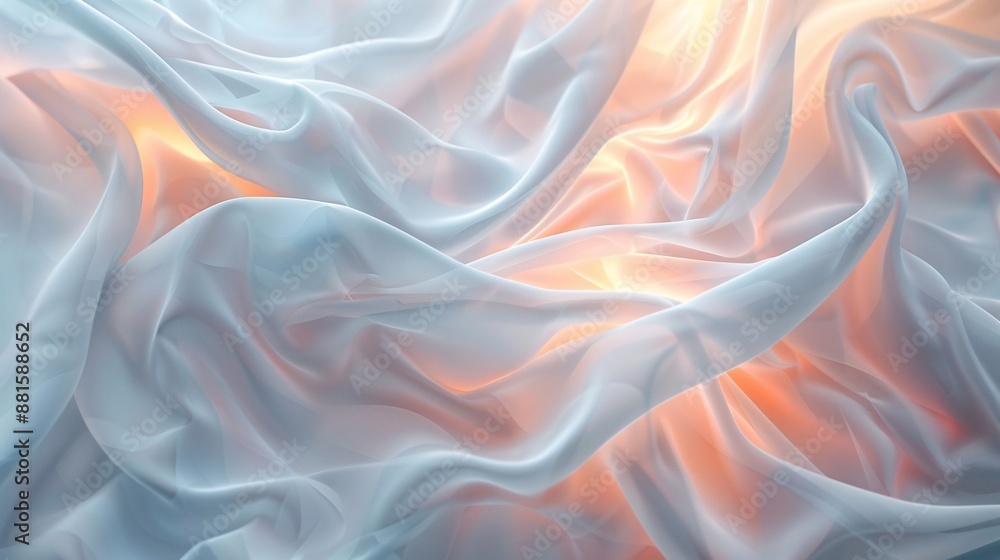 Fototapeta premium a simple abstract light background, blending gentle hues and smooth textures for a calming atmosphere.