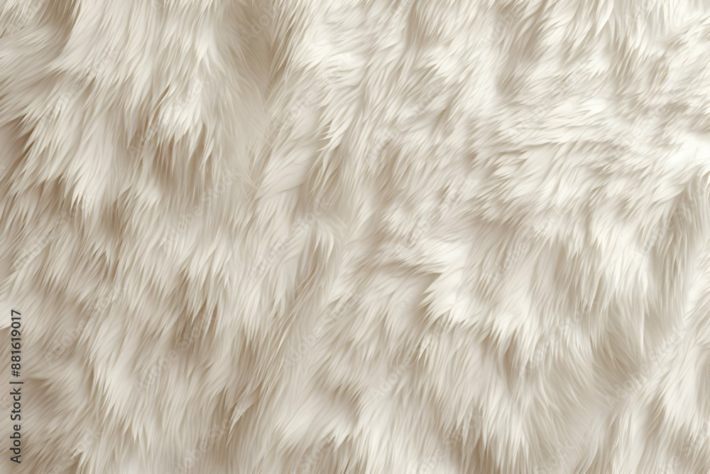 White Fur Texture Background Illustration White Fur Texture Background Illustration