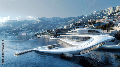 Wallpaper Mural Future architecture by the sea Torontodigital.ca