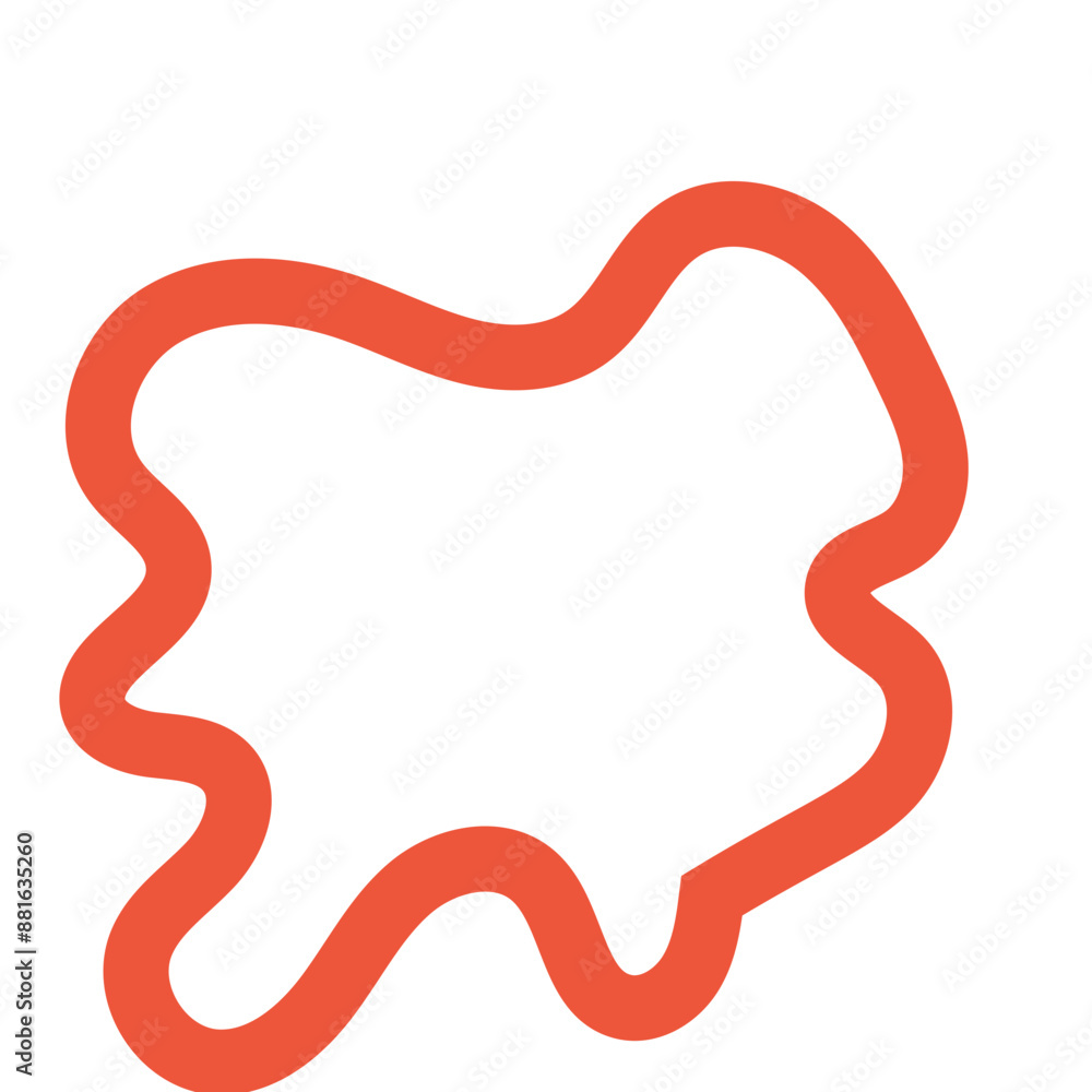 Abstract outlines shapes vector Abstract outlines shapes vector