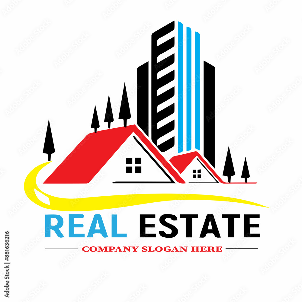 Real estate company logo Real estate company logo