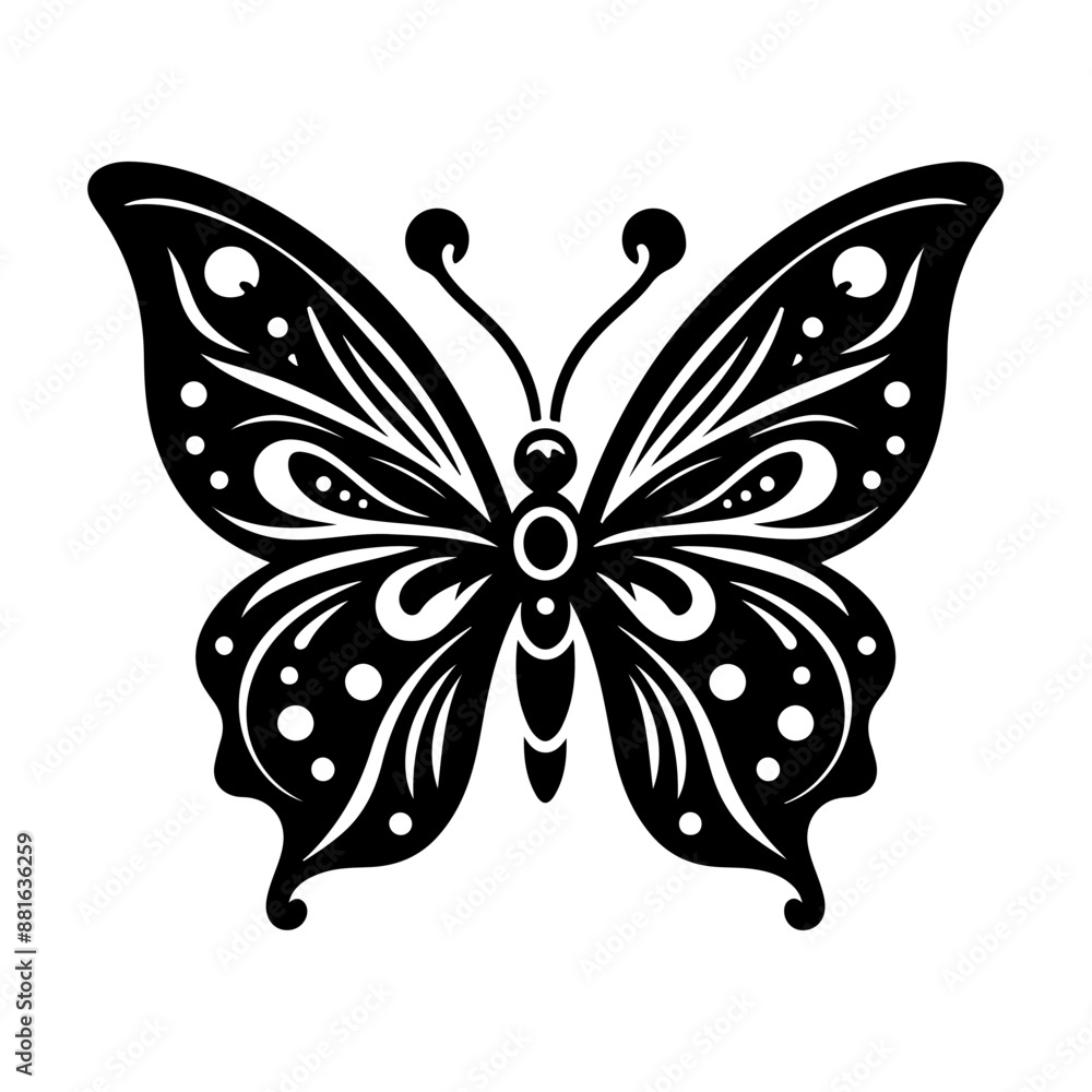 Butterfly silhouette. Butterflies vector illustration. Monarch Butterfly Silhouettes collection Butterfly silhouette. Butterflies vector illustration. Monarch Butterfly Silhouettes collection