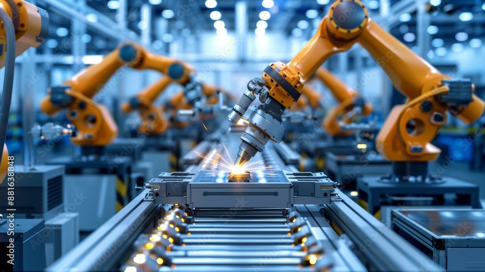 robotic technological factory industry and manufacturing robotic technological factory industry and manufacturing