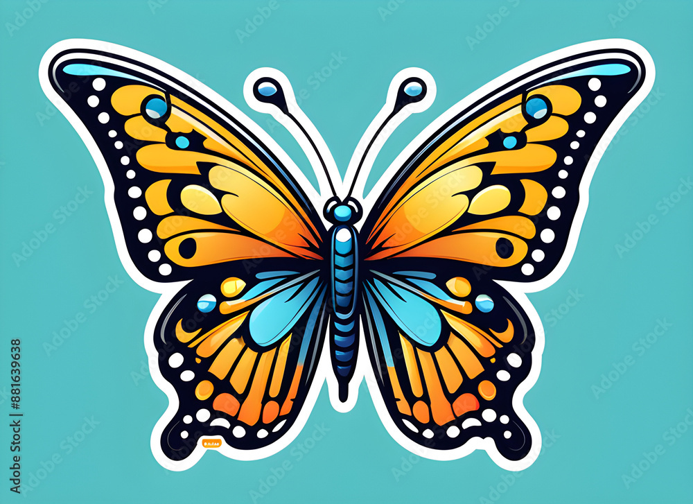 Fototapeta premium butterfly generative ai