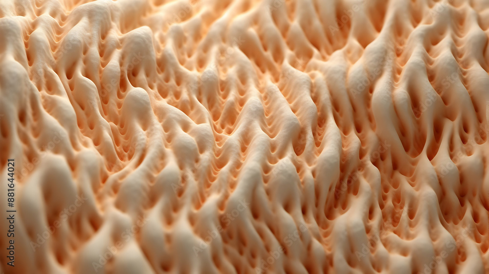 Abstract 3D Texture of Wavy Surface Abstract 3D Texture of Wavy Surface