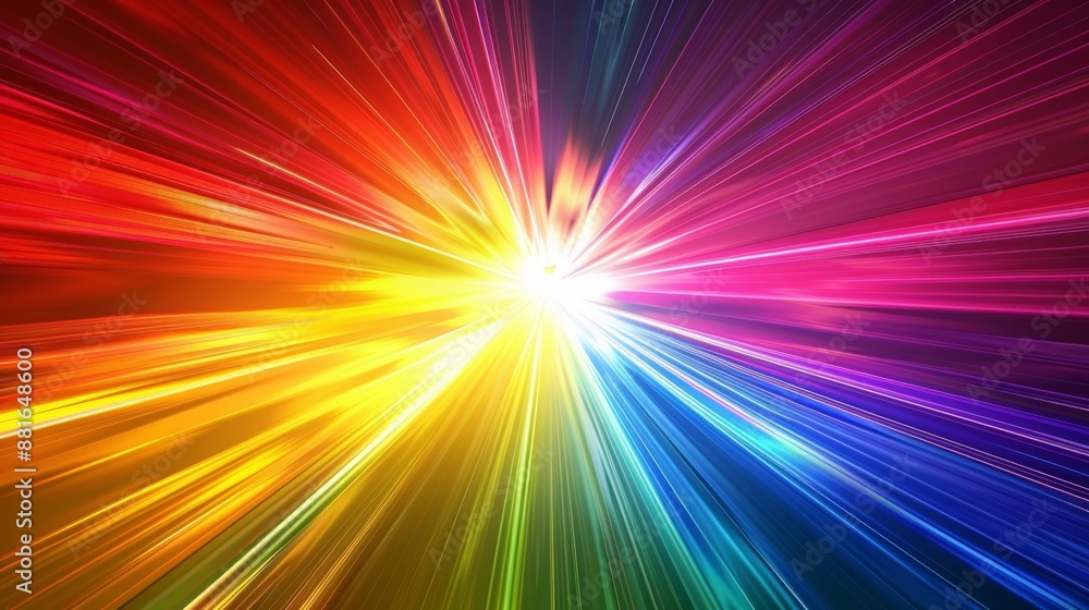 Shiny colorful sunburst light. LGBT pride gender equality wallpaper. technology. Shiny colorful sunburst light. LGBT pride gender equality wallpaper. technology.
