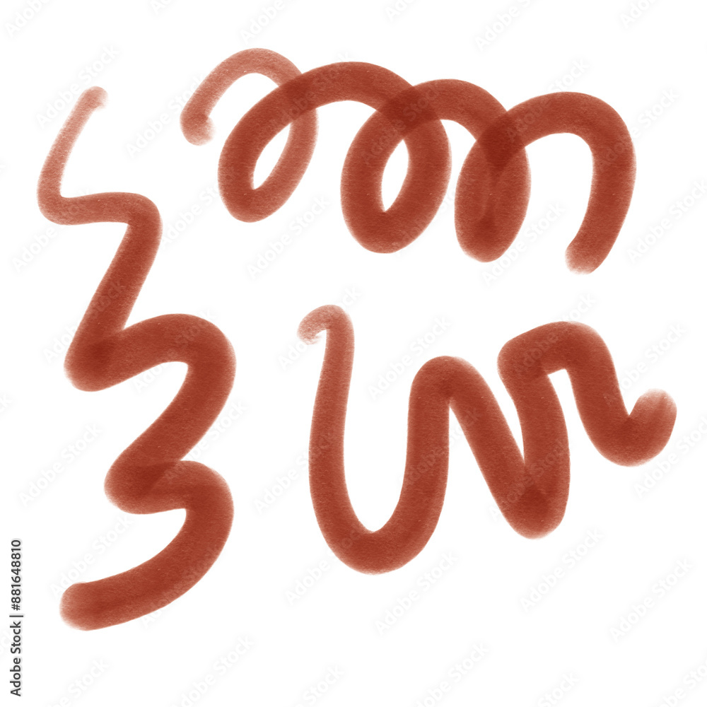 Aquarelle Abstract Squiggly Wavey Decor Aquarelle Abstract Squiggly Wavey Decor