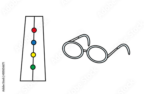視能訓練、３点カード、弱視治療、視能訓練士
