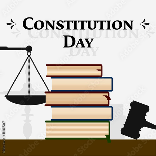 korean constitution day celebration illustration 