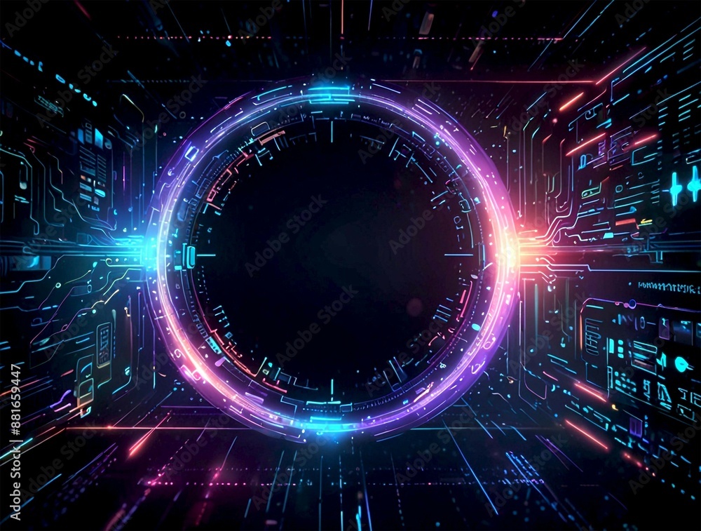 Technology abstract background Technology abstract background