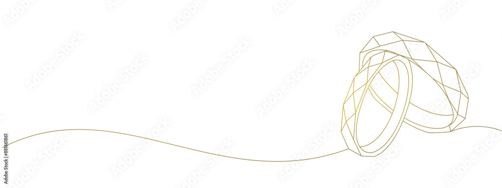 vector design of one pair of engagement rings 1 vector design of one pair of engagement rings 1