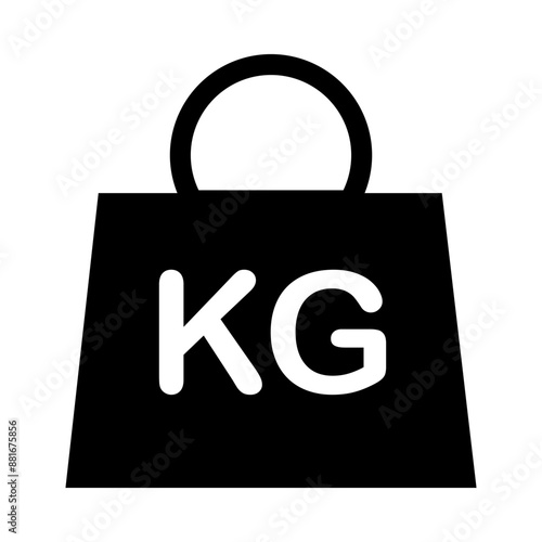 Weight icon template