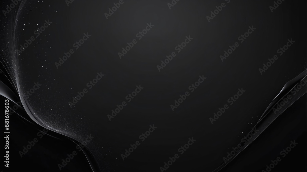Serene Gradient: Minimalist Black Background Serene Gradient: Minimalist Black Background