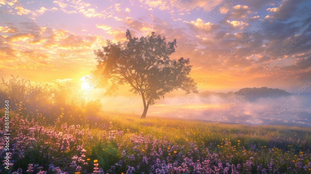 Free good morning scene wallpaper background photo Free good morning scene wallpaper background photo