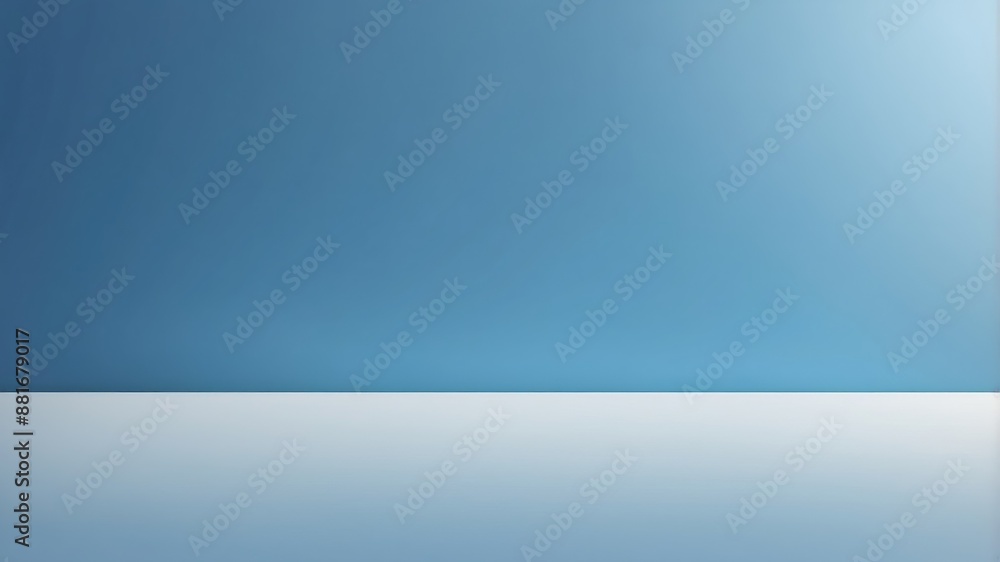 Serene Gradient: Minimalist Blue Background Serene Gradient: Minimalist Blue Background