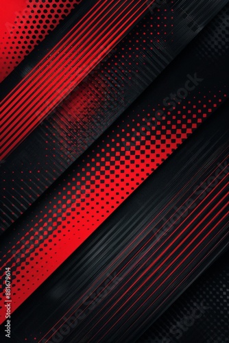 T-shirt sport jersey design template with abstract grunge halftone pattern background