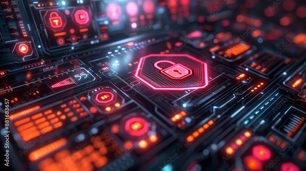 Cybersecurity Interface - Generative AI Cybersecurity Interface - Generative AI