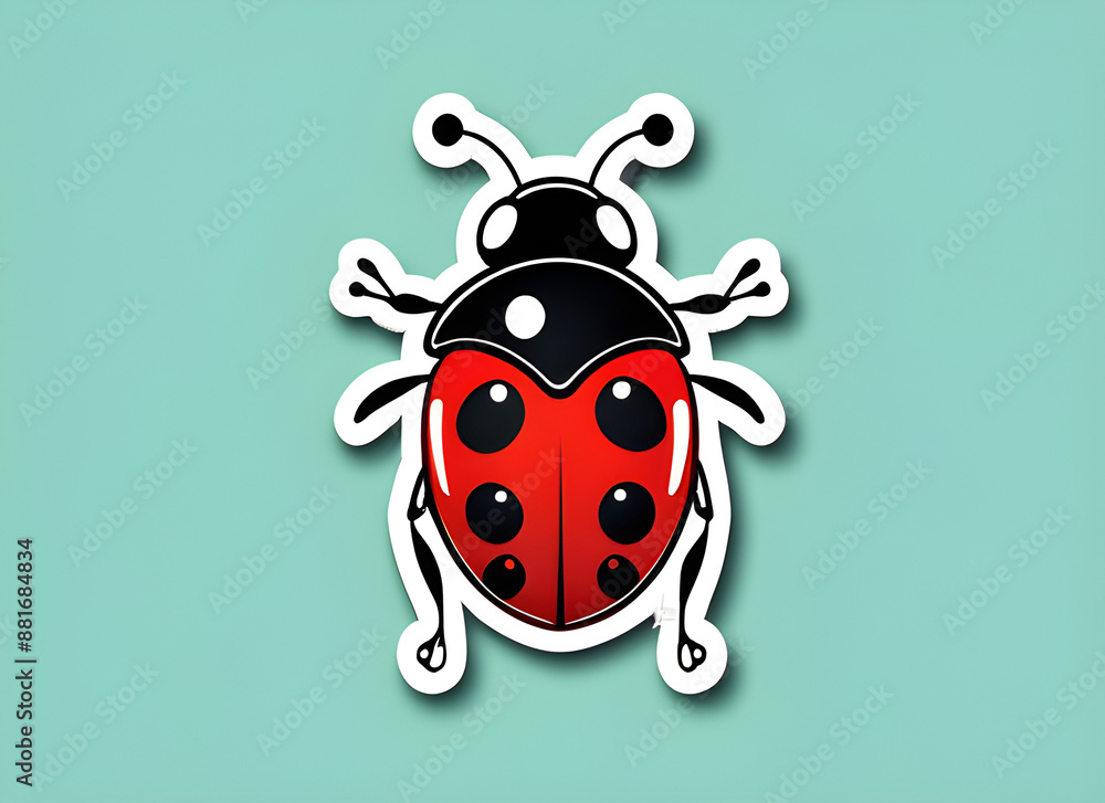 Obraz premium ladybug generative ai