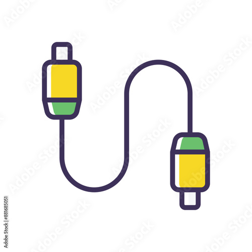 Serial port vector icon