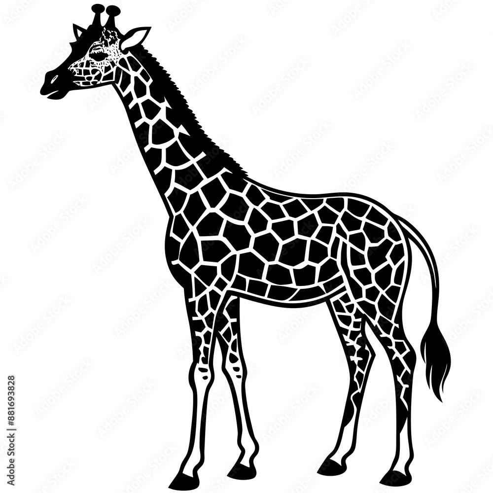 giraffe vector illustration giraffe vector illustration