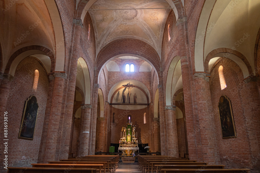 Pavia Santa Maria In Betlem church rural rock ancient