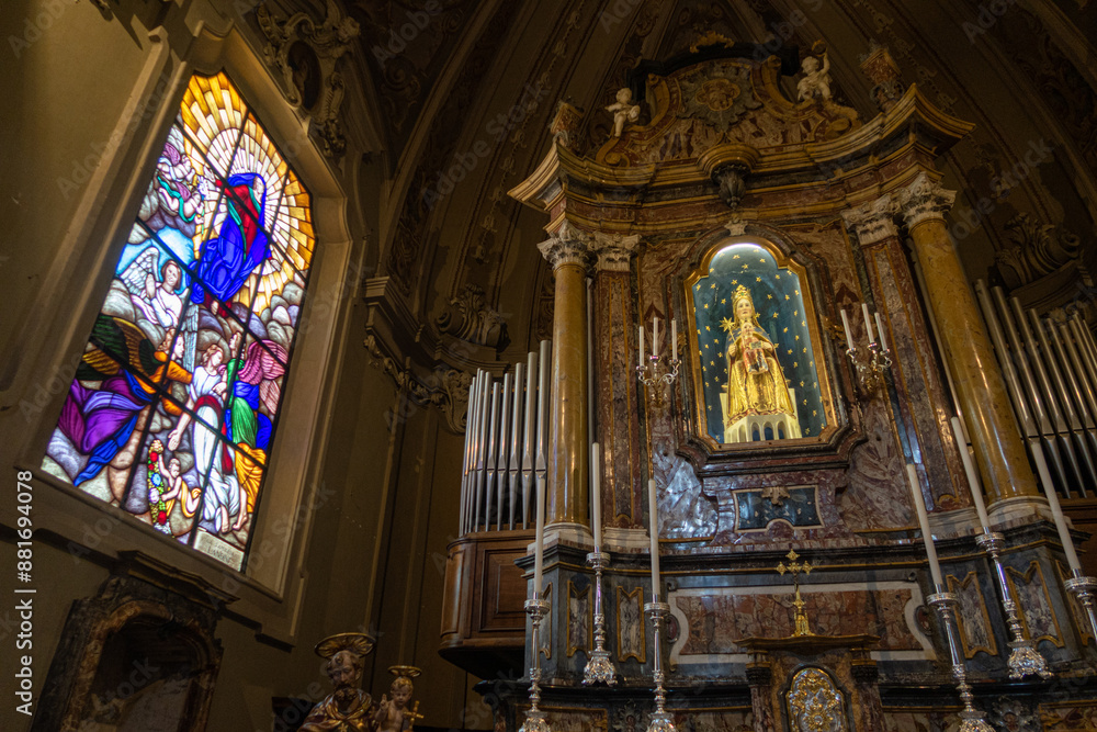 Pavia Santa Maria In Betlem church rural rock ancient
